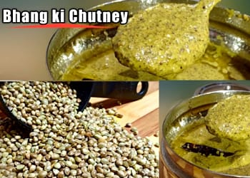 Bhang Ki Chutney Dish
