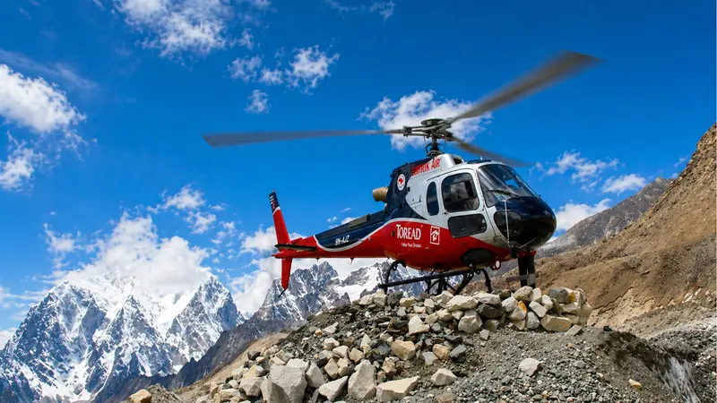 Alpine Helicopter Pilgrimage Flight Base