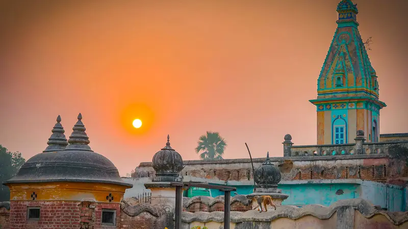 Ayodhya Temple Sunrise