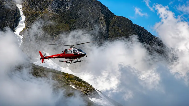 Badrinath Helicopter Aerial Transfer