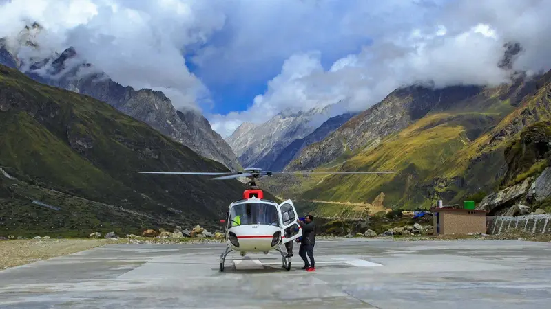 Badrinath Helicopter Landing Site