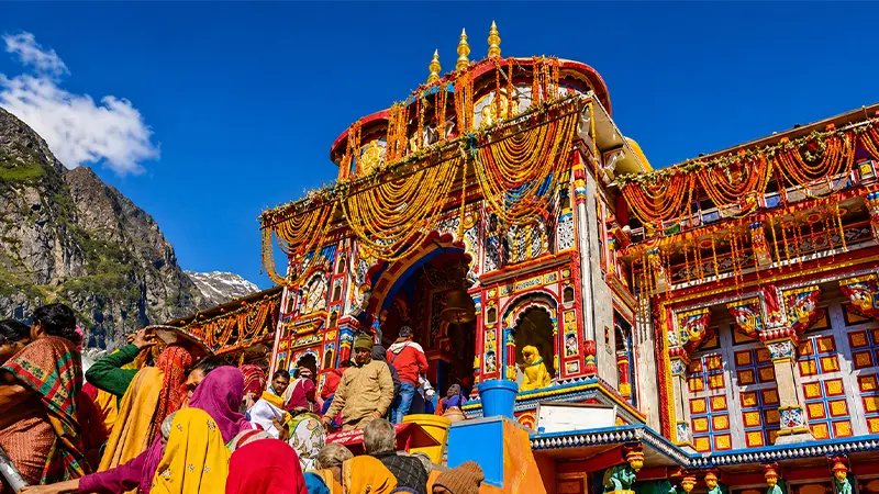 Badrinath Temple Pilgrim Entry