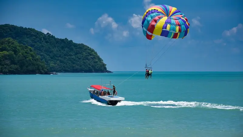 Bali Parasailing Romantic Water Sports