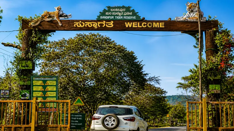 Bandipur Tiger Reserve Entrance Gate