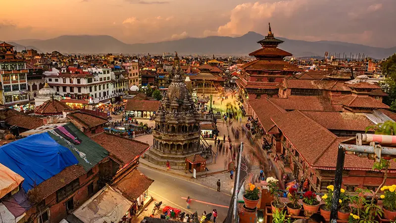 Bhaktapur Durbar Square Sunset