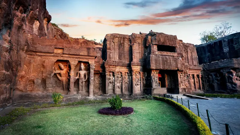 Buddhist Rock Cut Caves Ellora