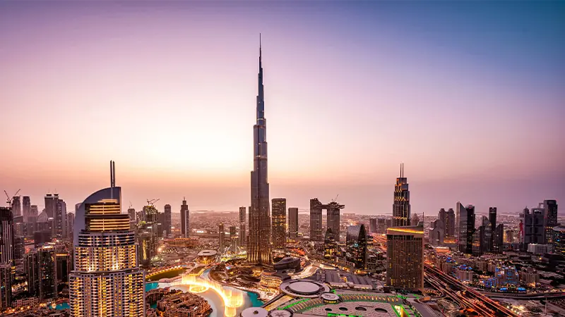 Burj Khalifa Downtown Skyline
