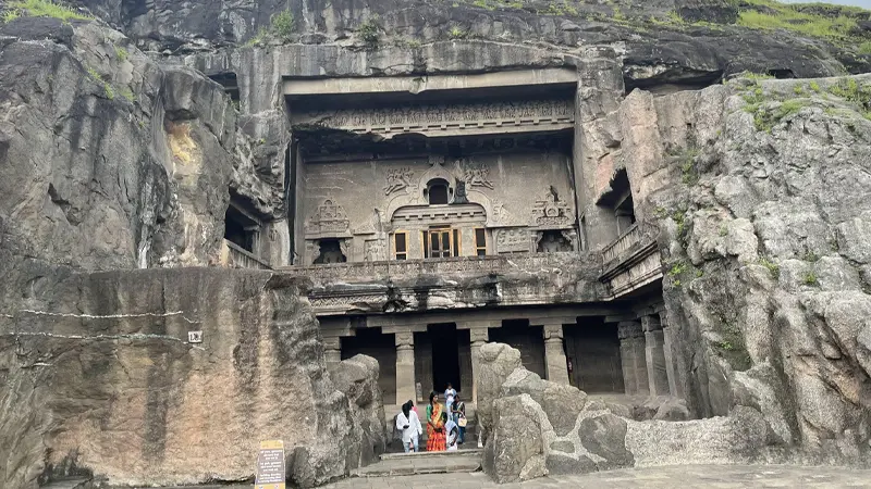 Cave 16 Kailasa Entrance Ellora