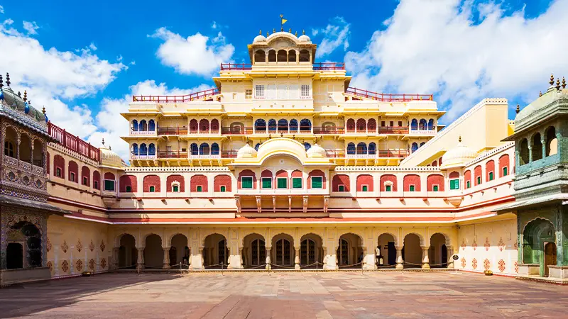 City Palace Jaipur Royal Courtyard