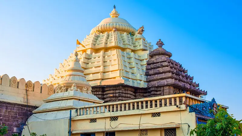Historic pilgrimage shrine complex featuring ornate towers and sacred architecture