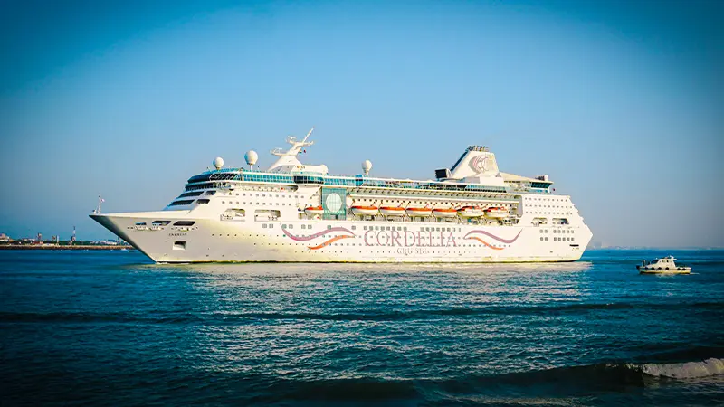 Cordelia Cruise Chennai Port Departure