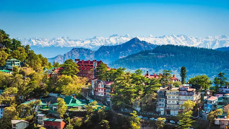 Dalhousie Himalayan Hill Town View