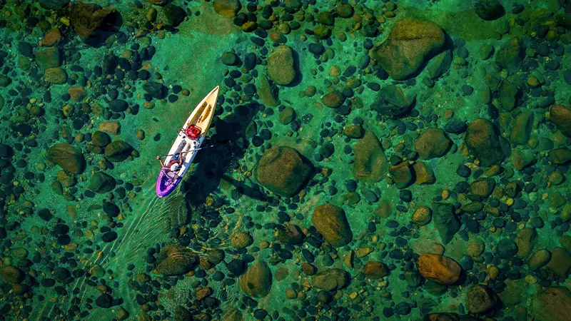 Dawki River Crystal Clear Water Meghalaya