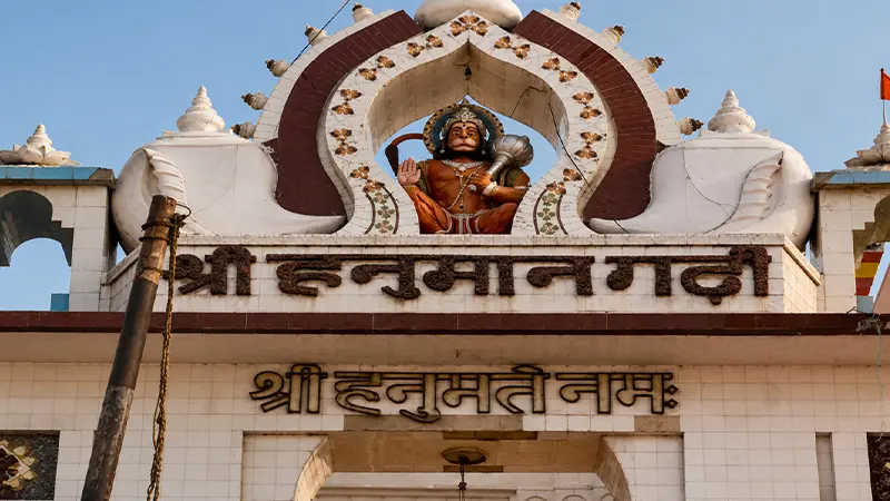 Devotional Monkey God Shrine