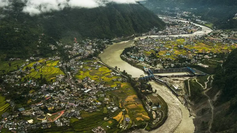 Devprayag Aerial Valley