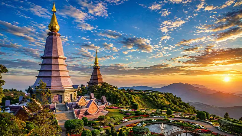 Doi Inthanon Pagodas