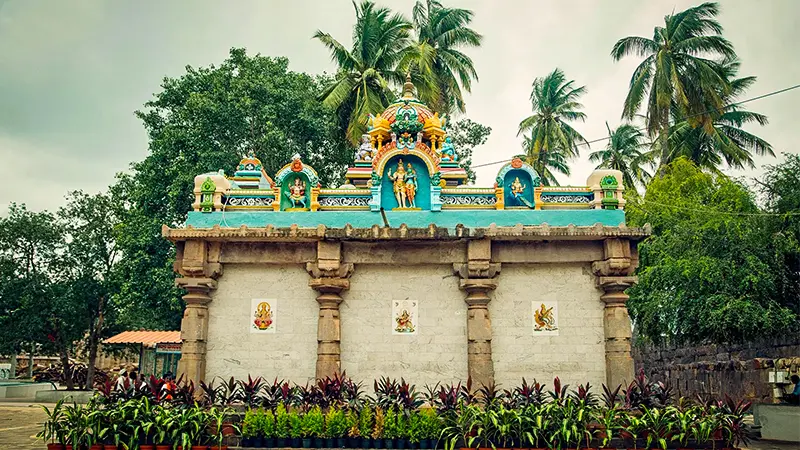 Dravidian Shrine Garden Pavilion