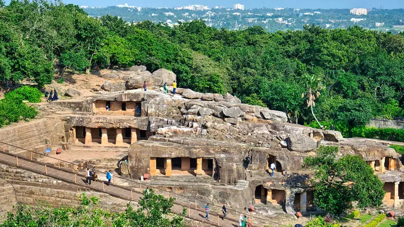 Elephanta Caves Hilltop View