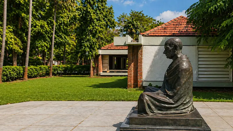 Sabarmati Gandhi Ashram in Ahmedabad Gujarat