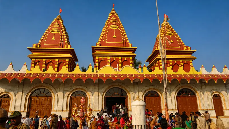 Kapil Muni Temple at Gangasagar