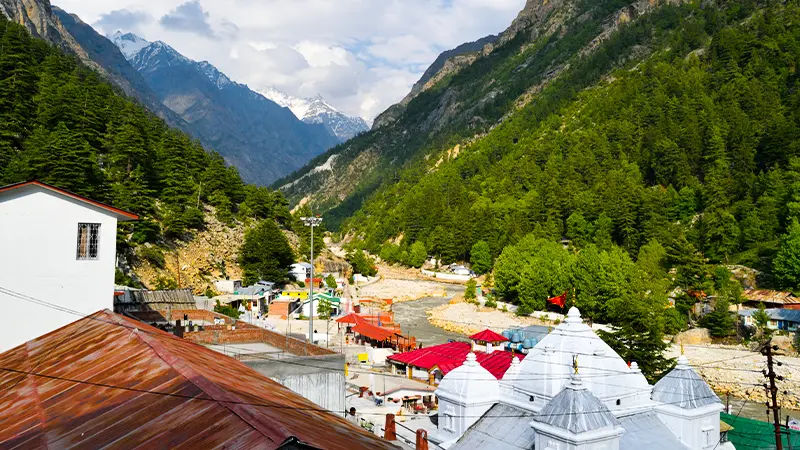 Gangotri Temple Valley Scenic View