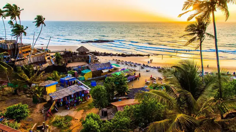 Goa Arabian Sea Beach Sunset Retreat