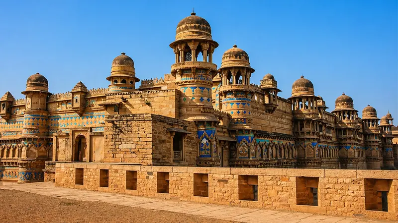 Man Mandir Palace inside Gwalior Fort