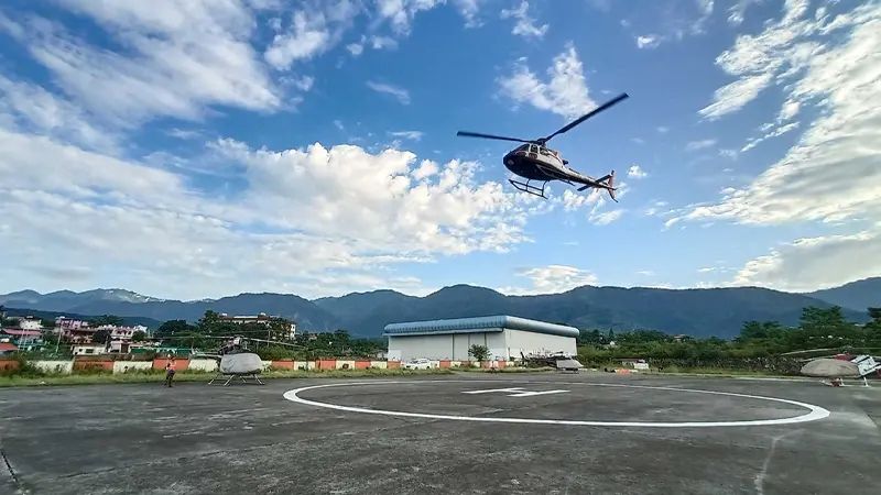 Helicopter Char Dham Helipad