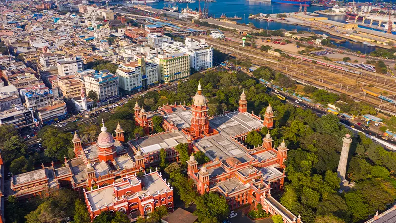 Historic Civic Landmark Aerial