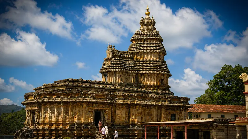 Historic Stone Temple Architecture