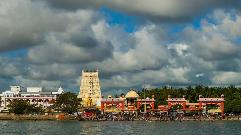 Holy Seashore Ritual Ghat
