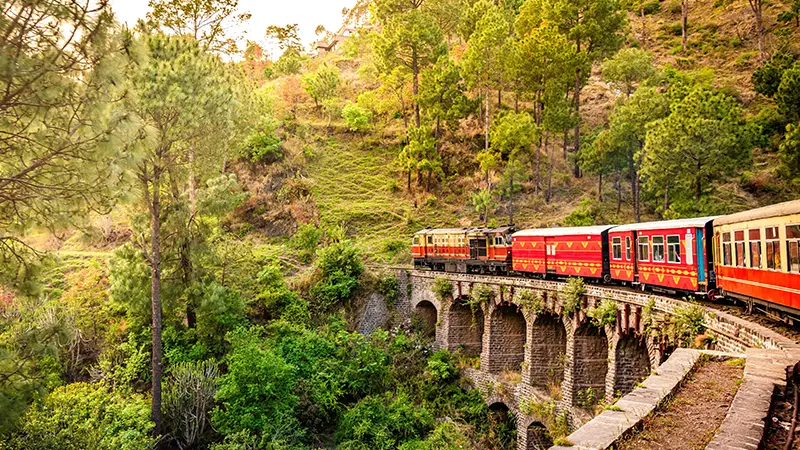 Kalka Shimla Toy Train Route