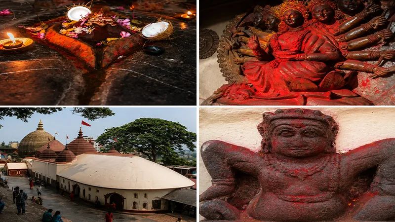 Kamakhya Temple sacred Shakti Peeth and spiritual attractions in Guwahati Assam
