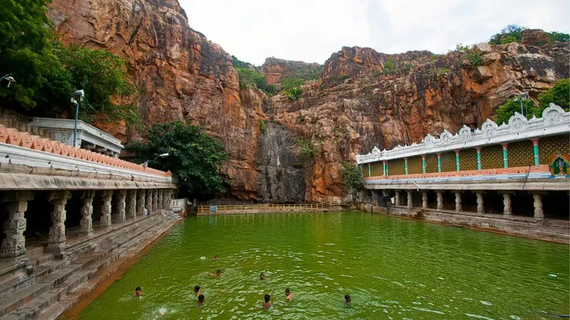 Kapila Theertham Waterfall Tank