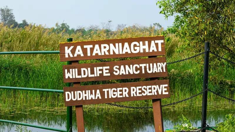 Katarniaghat Wildlife Sanctuary Entrance