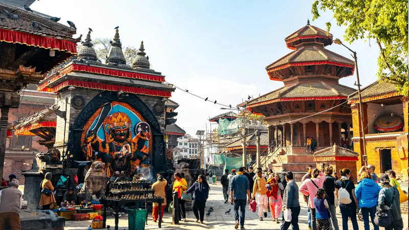 Kathmandu Durbar Square temples