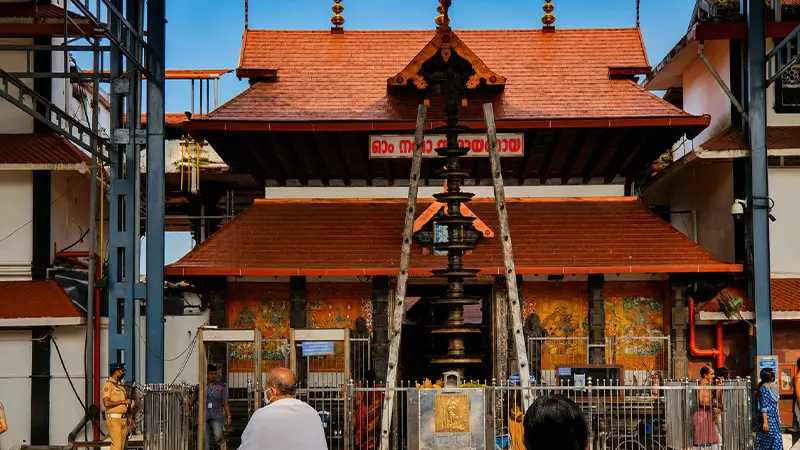 Ancient Shiva temple in Kerala