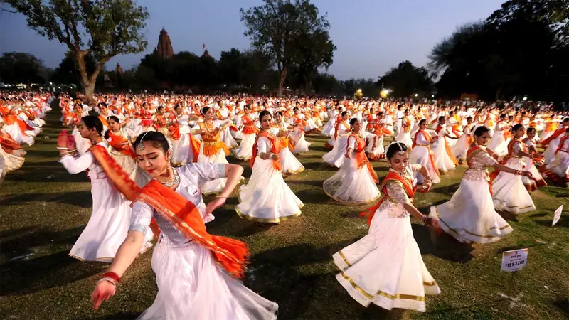 Khajuraho Dance Festival performance