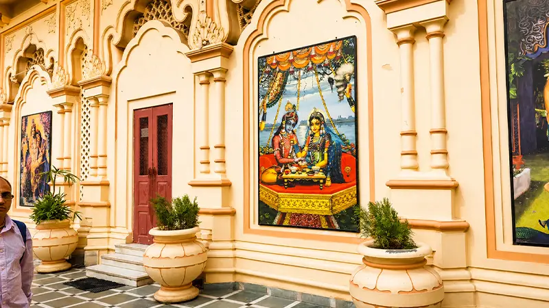 Krishna Leela Art Gallery Vrindavan Temple