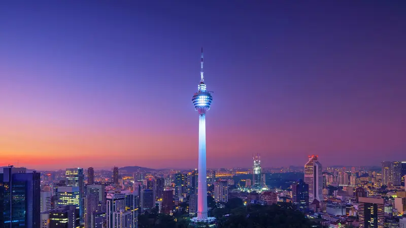 Kuala Lumpur Tower Sunset