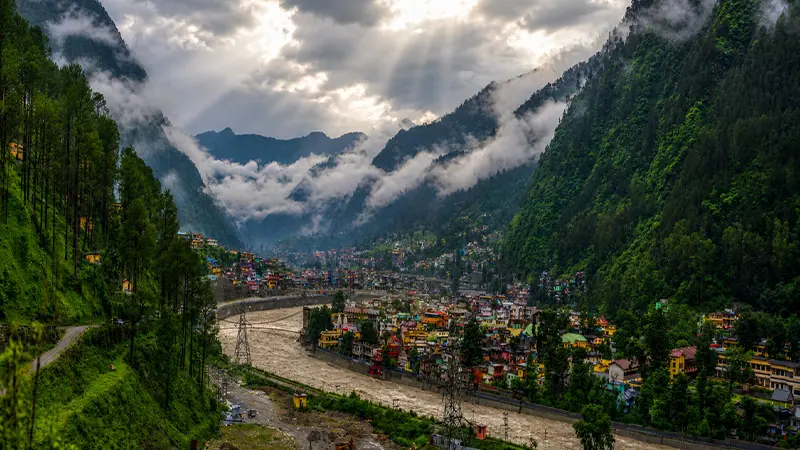 Kullu Valley Beas River Himachal