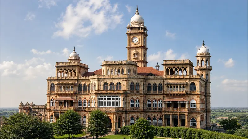 Laxmi Vilas Palace Main Building