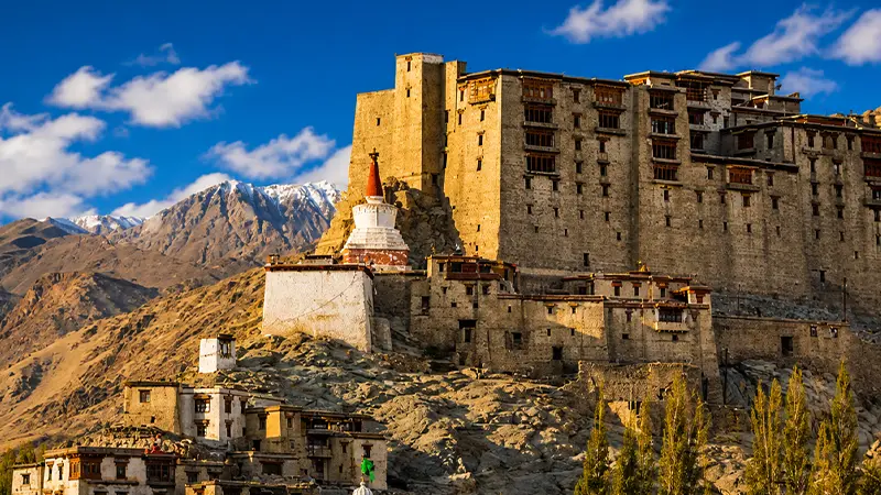 Historic Leh Palace overlooking the Indus Valley