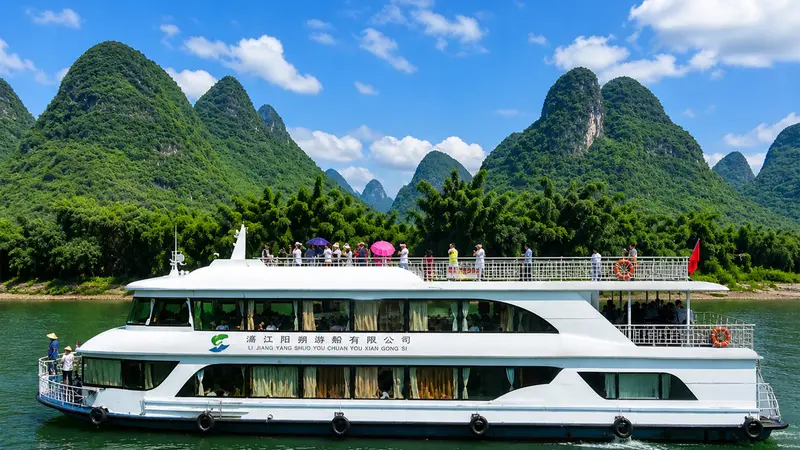 Li River Cruise Guilin Karst Landscape