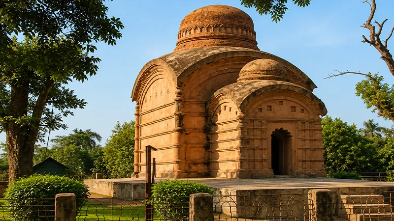 Ancient Madan Kamdev Temple archaeological monument in Assam
