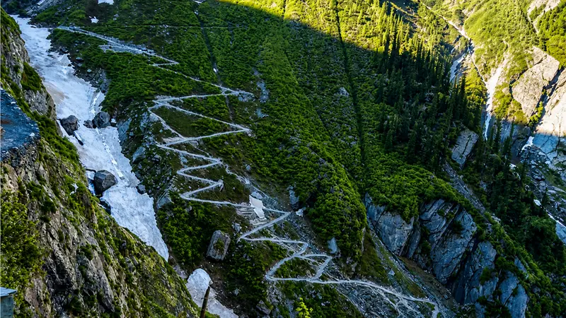 Manimahesh Yatra Trek Mountain Trail