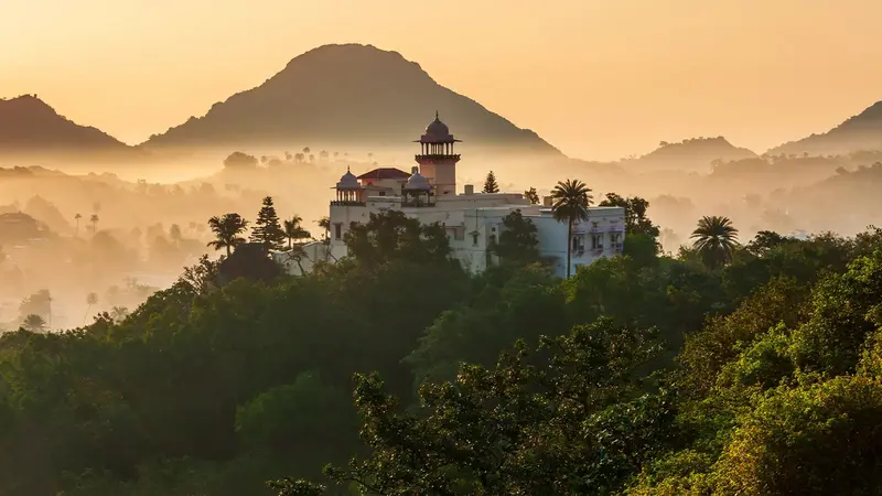 Mount Abu Hill Station Sunrise