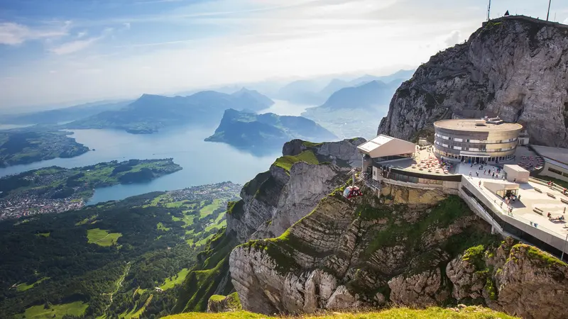 Mount Pilatus Panorama View