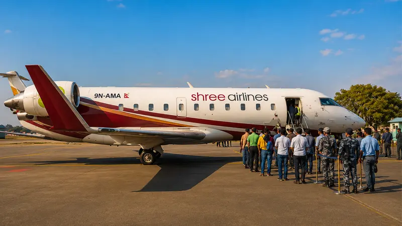 Nepalgunj Flight Boarding Kailash Tour