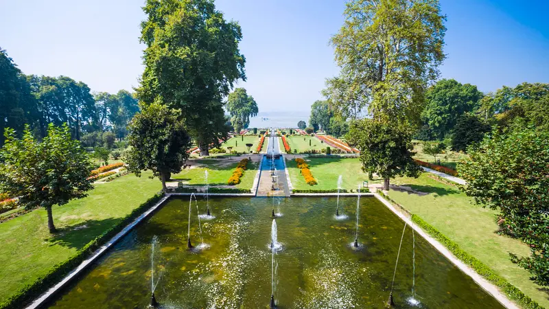 Nishat Mughal Garden Dal Lake View